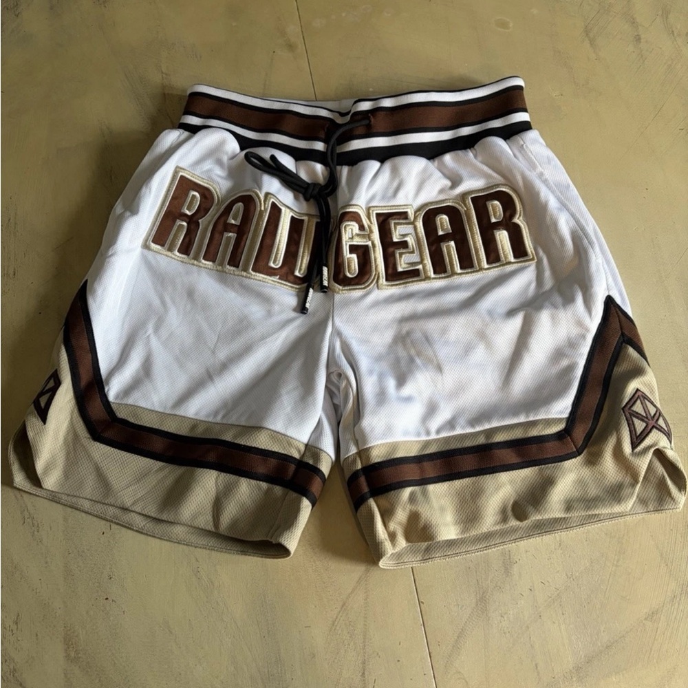 Men’s Raw gear Shorts Basketball / MMA Elastic Waist Drawstring Raw Gear Mens M